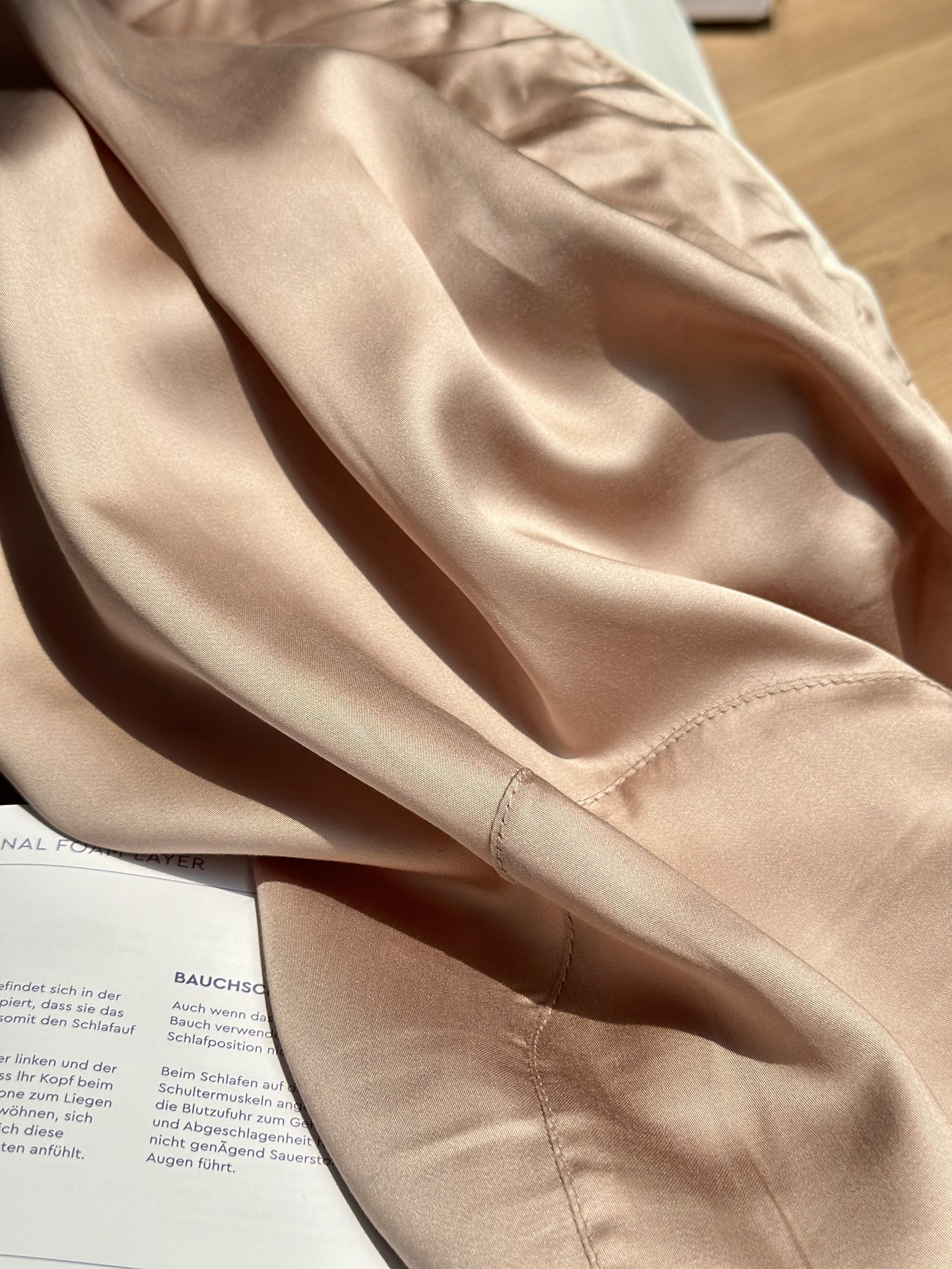 ultra-smooth TencelTM pillowcase engineered to minimize skin friction in - Comprehensive 5