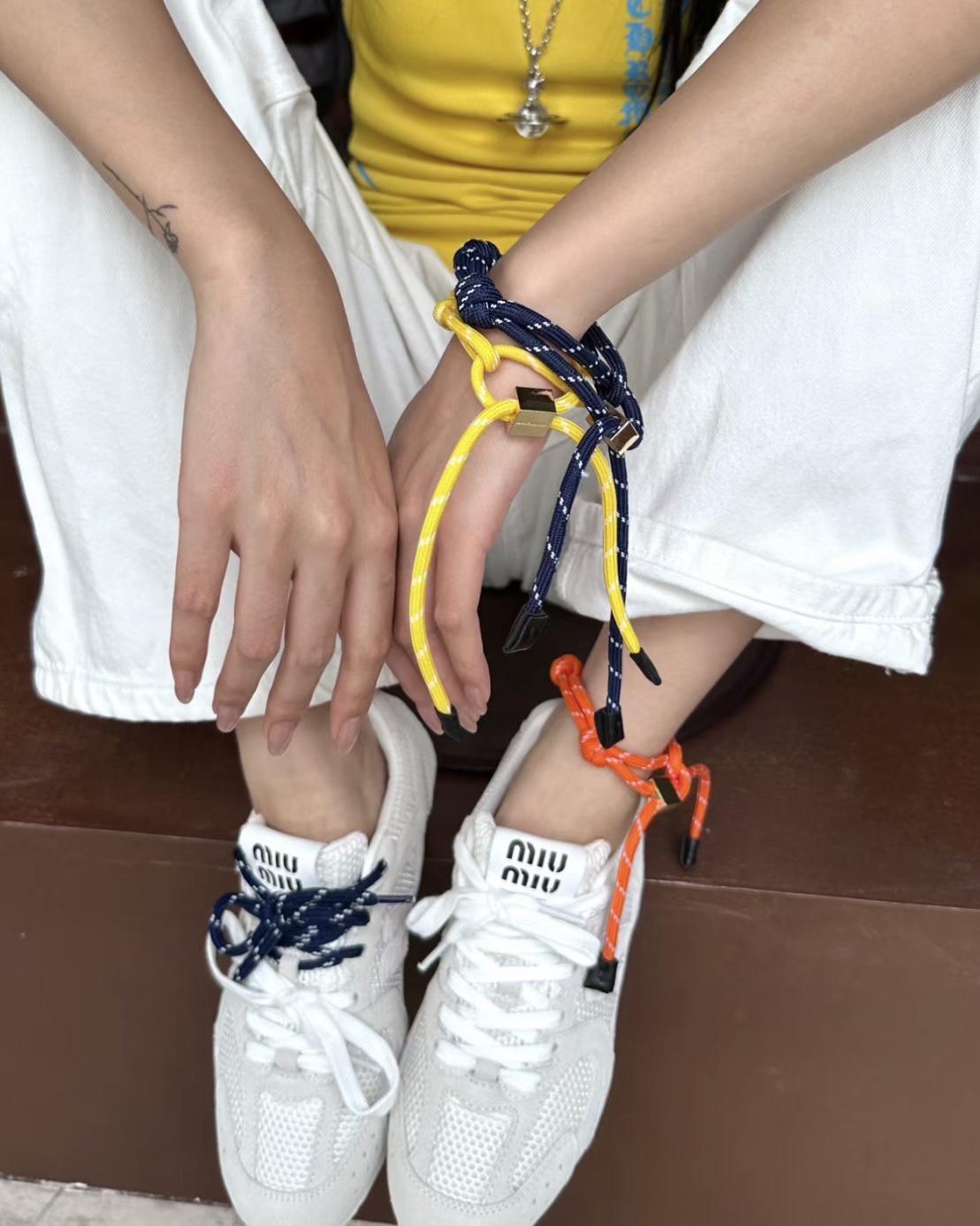 Miu Miu Cord Bracelet - Comprehensive
