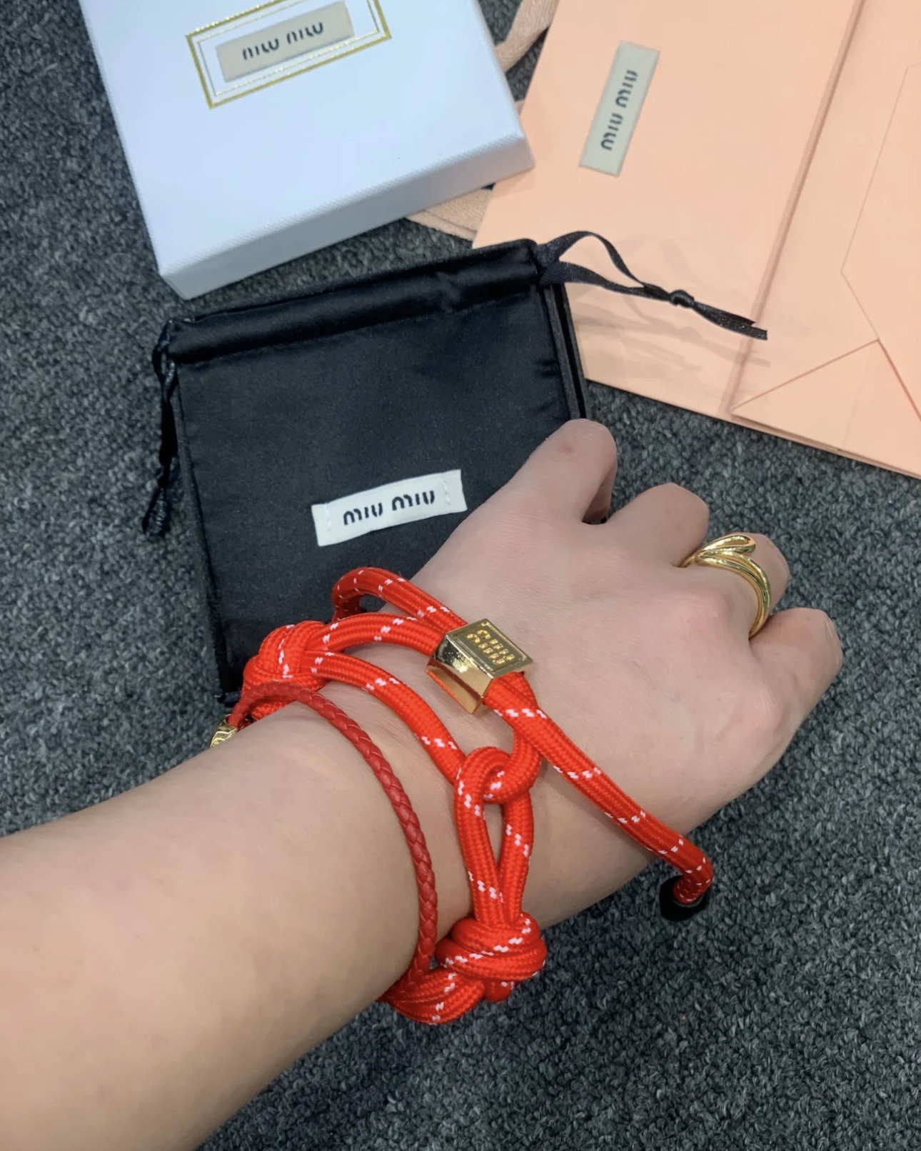 Miu Miu Cord Bracelet - Comprehensive 4