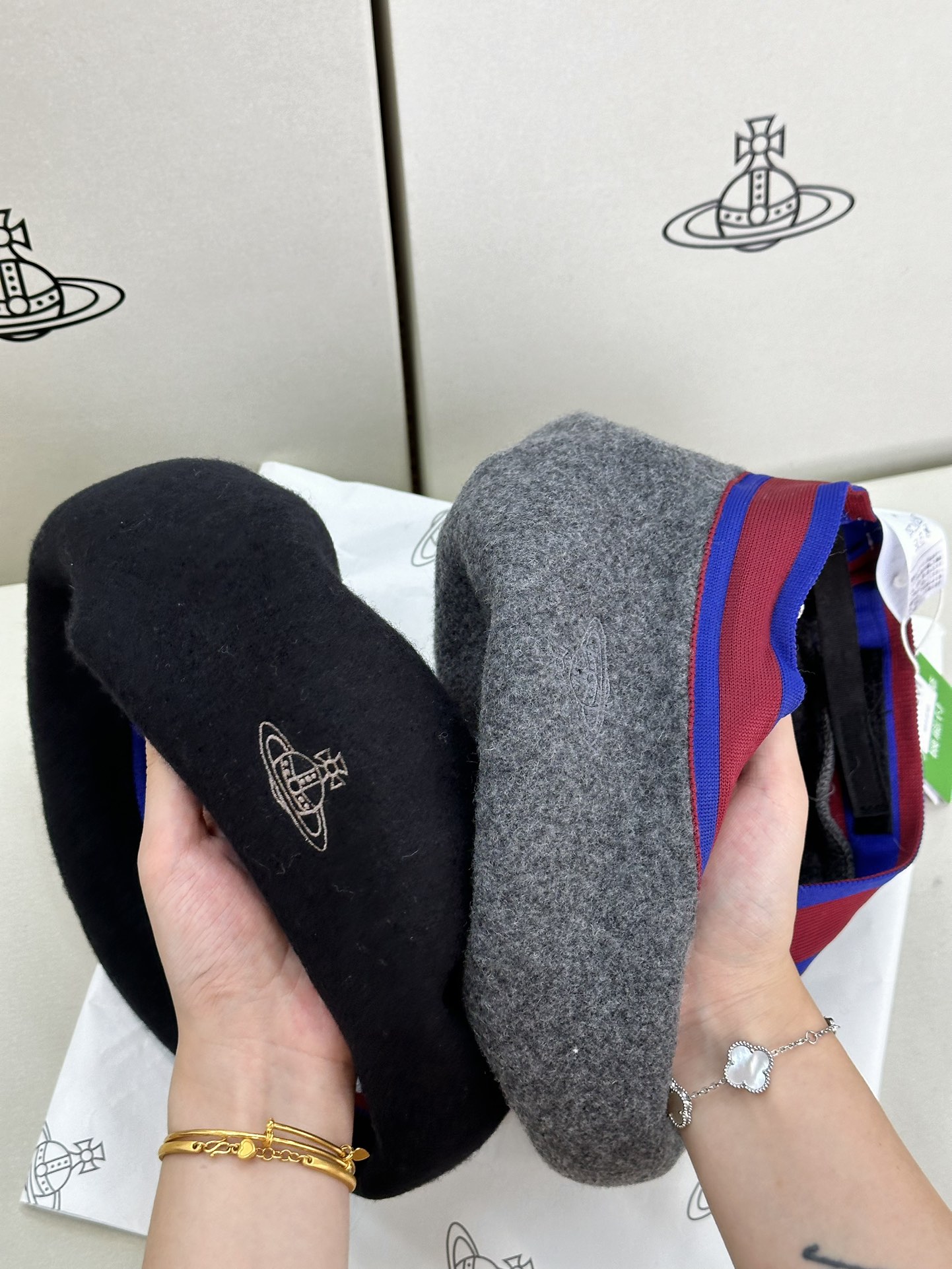 Wool construction with a full, structured silhouette. - Comprehensive 4