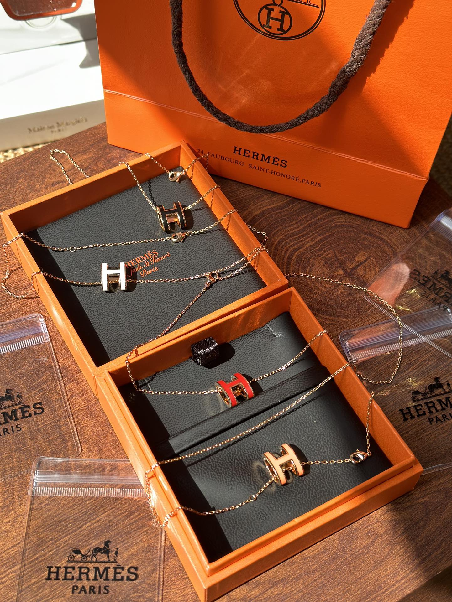 Hermès Haute Couture Haute Joaillerie Fine Jewelry Earrings Necklace 4