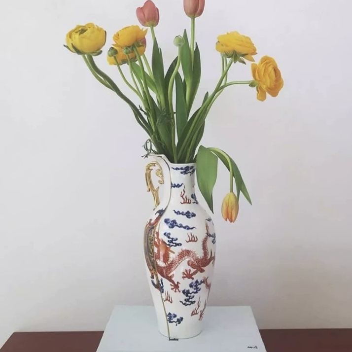 Seletti Chinese-Style Bone China Vase - Comprehensive 5