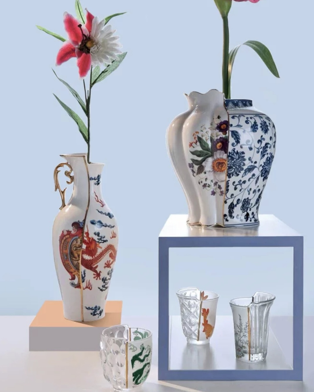 Seletti Chinese-Style Bone China Vase - Comprehensive 3