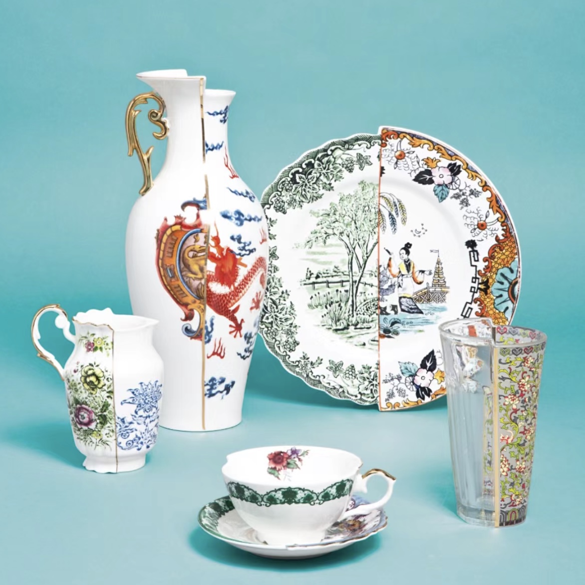 Seletti Chinese-Style Bone China Vase - Comprehensive 6