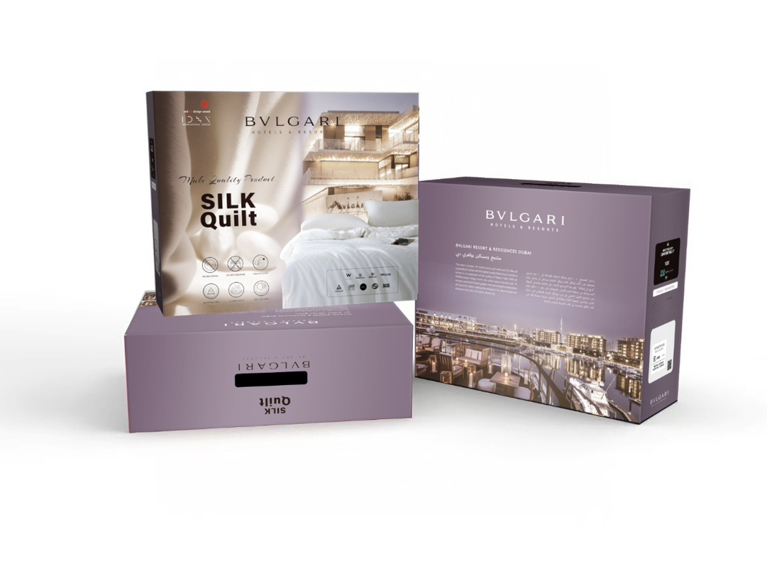 Bulgari premium silk duvets, featured in five-star hotels - Comprehensive 2