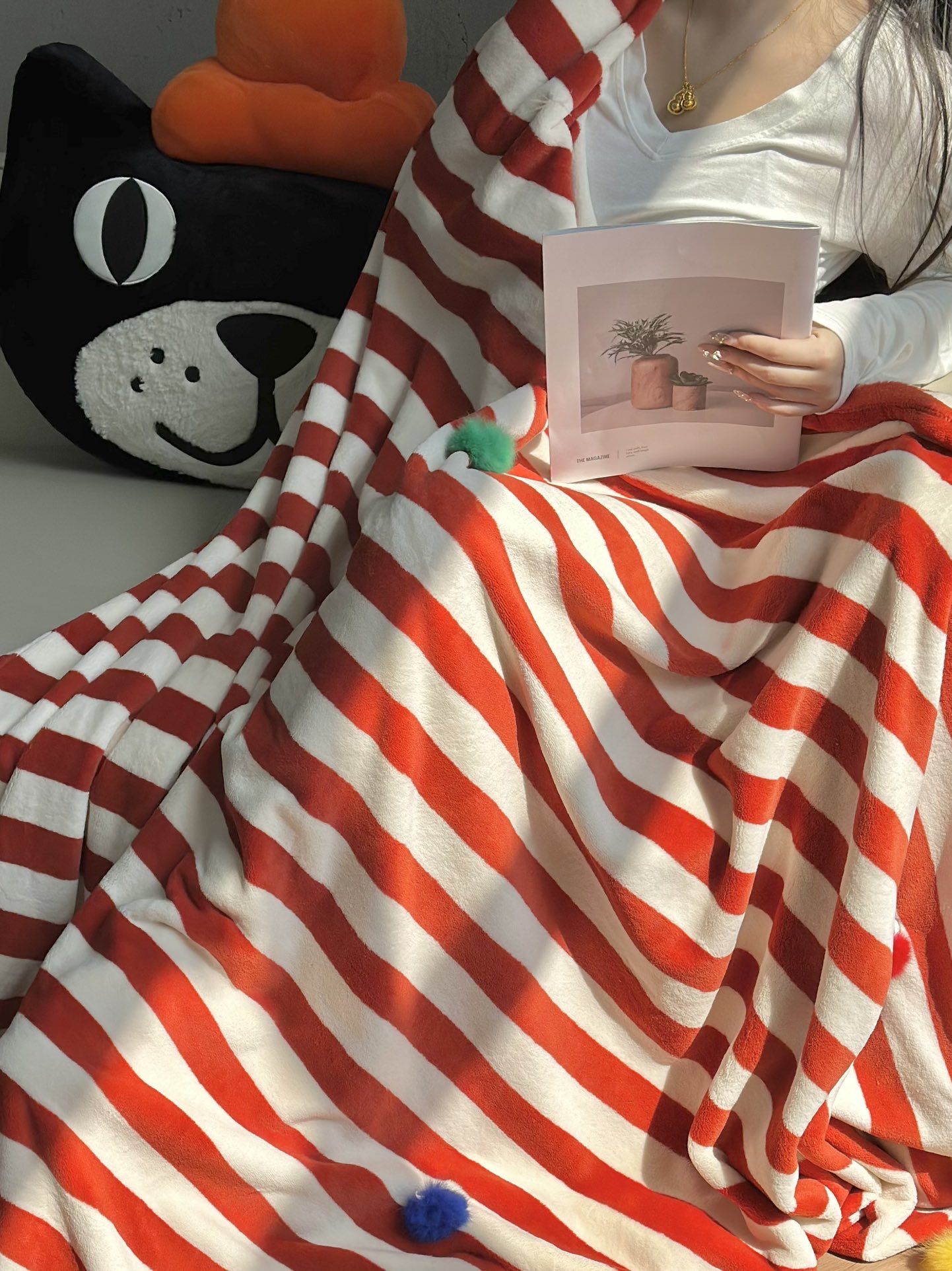 A plush flannel throw blanket offering exceptional warmth and cloud-soft - Comprehensive 2
