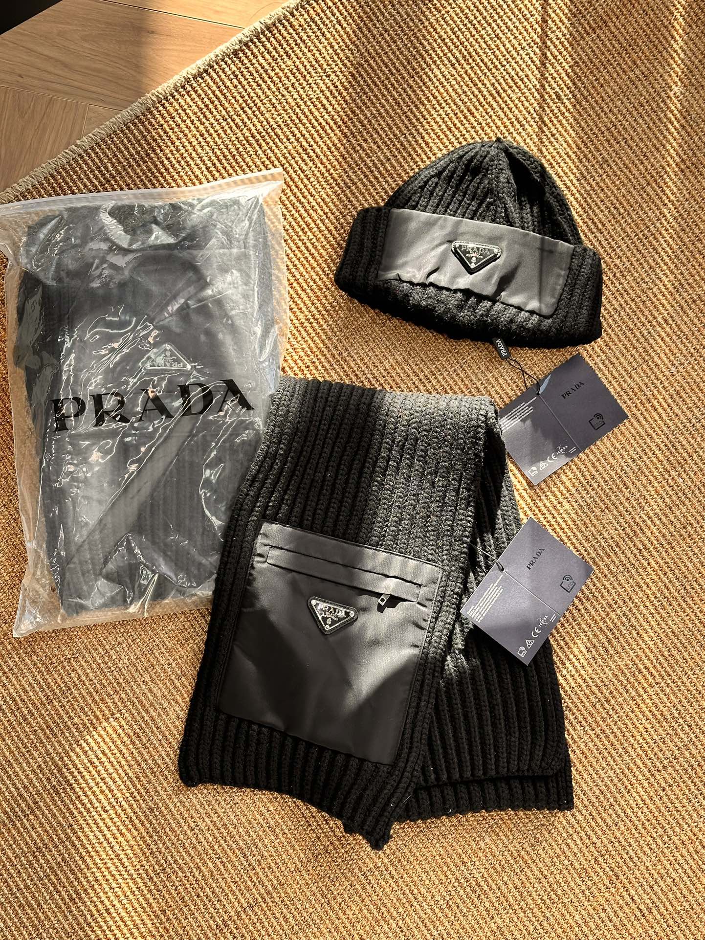Prada Haute Couture Haute Couture Artisanal Silk Scarf Shawl Ref 3