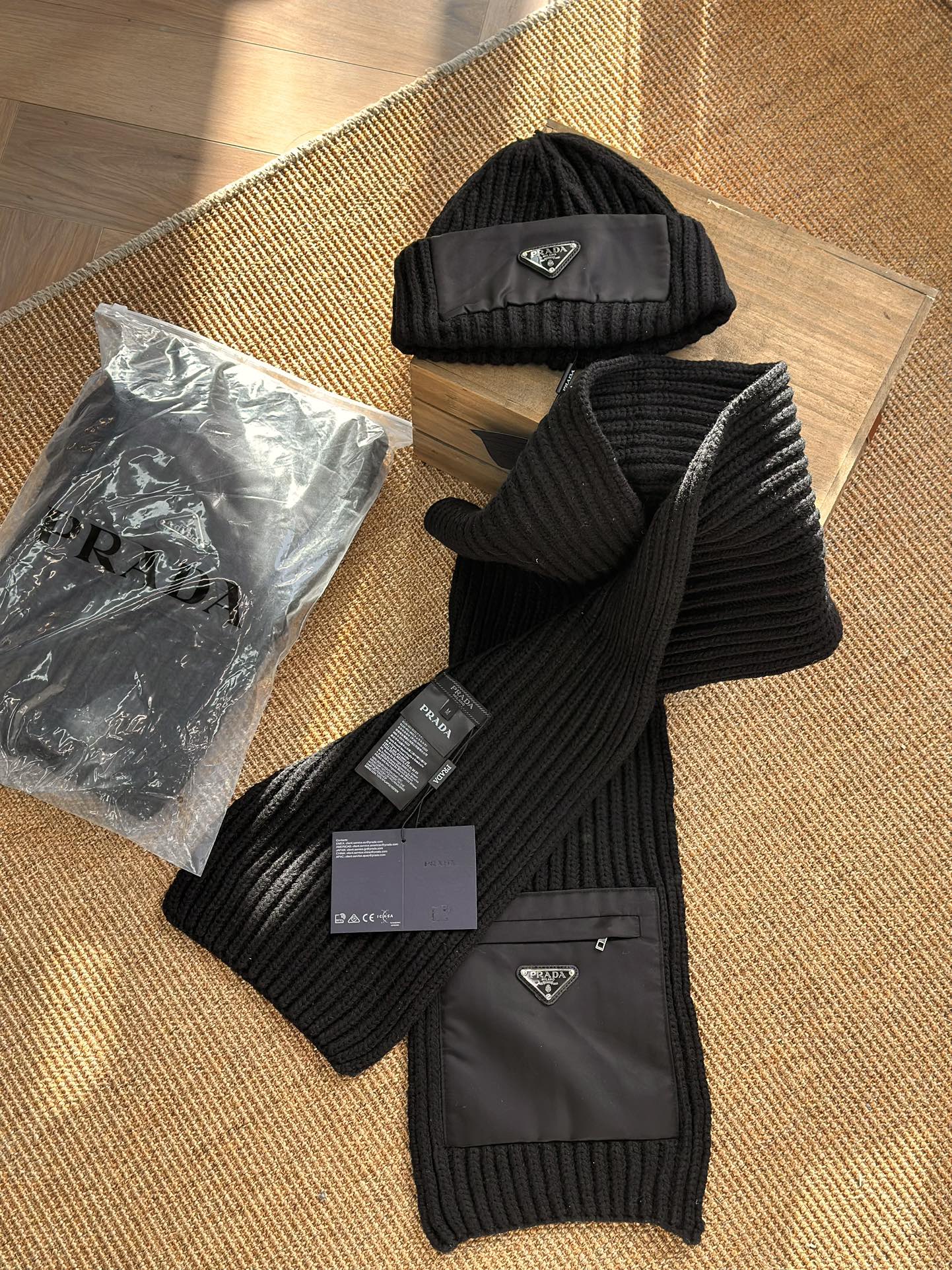 Prada Haute Couture Haute Couture Artisanal Silk Scarf Shawl Ref 6