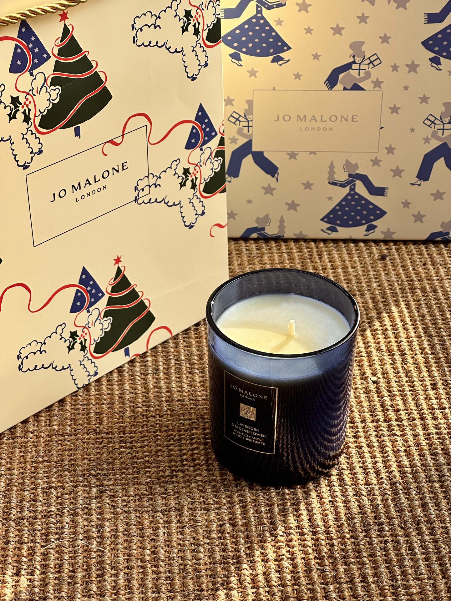 Lavender & Moonflower Scented Candle - Comprehensive 8