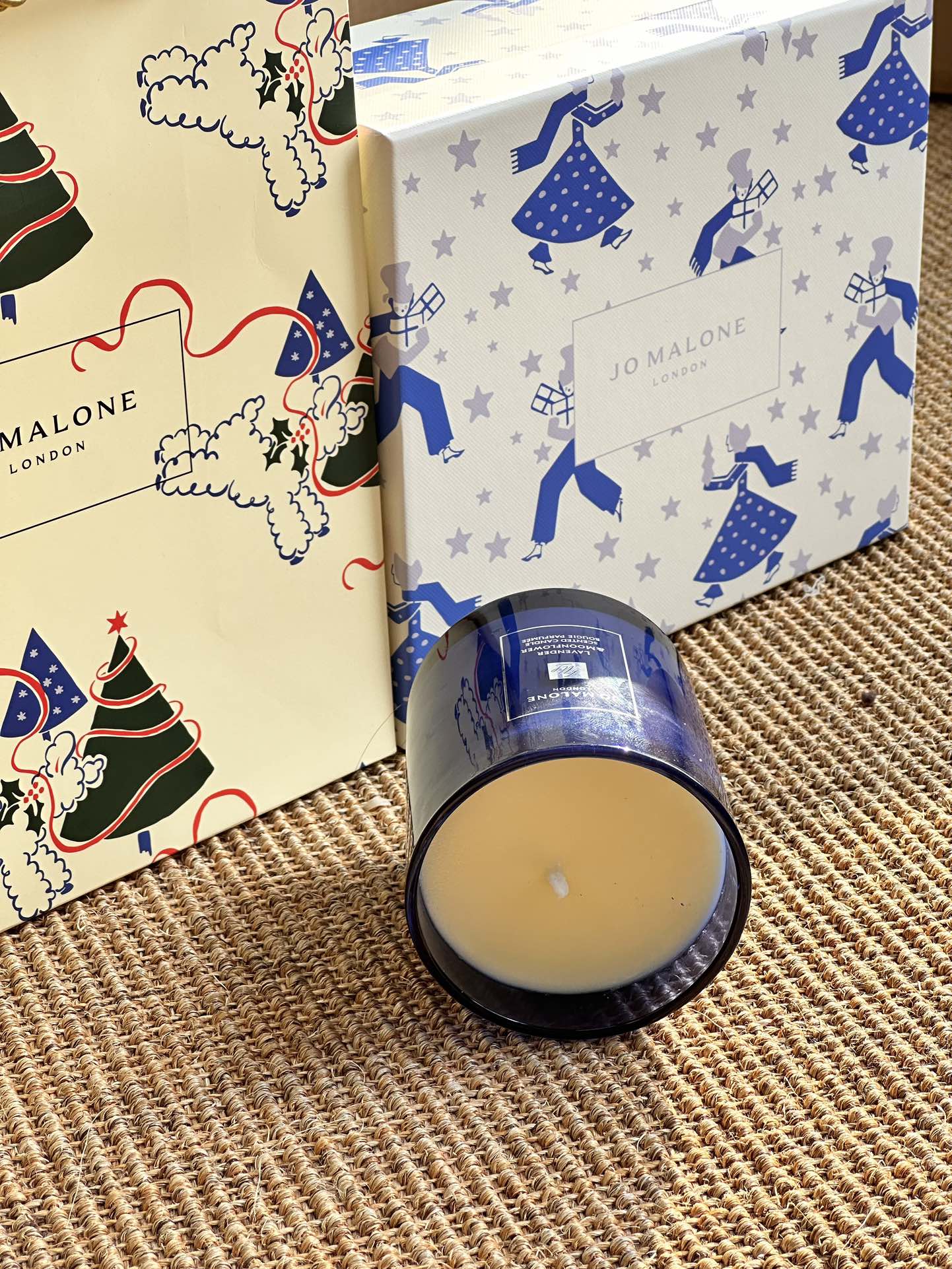 Lavender & Moonflower Scented Candle - Comprehensive 7