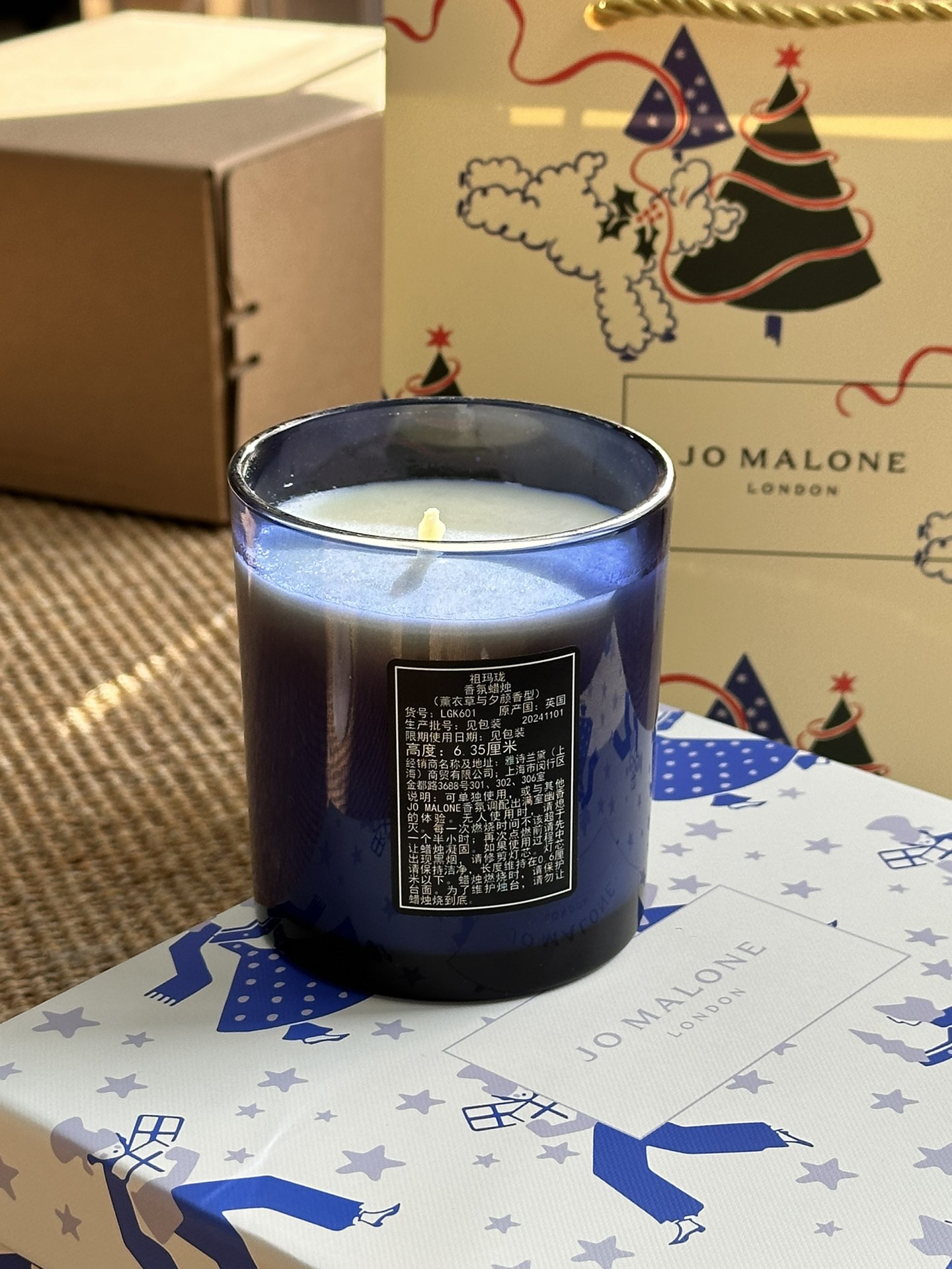 Lavender & Moonflower Scented Candle - Comprehensive 3