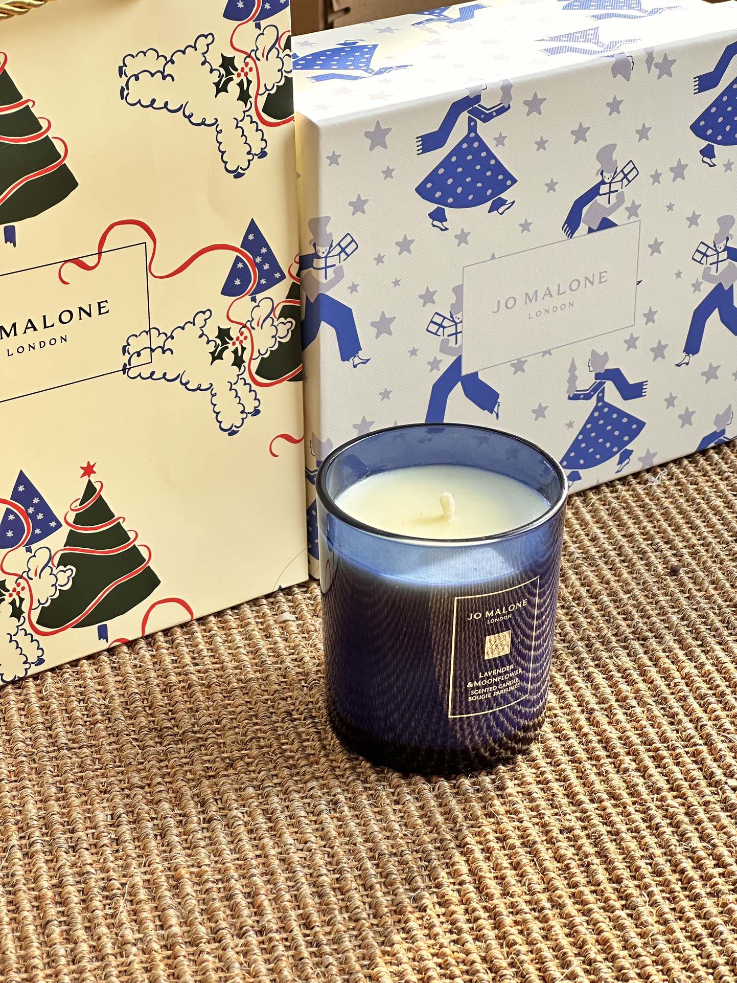 Lavender & Moonflower Scented Candle - Comprehensive 6