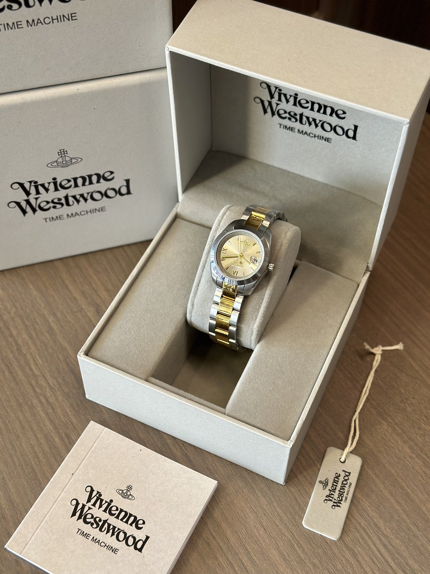 Two-Tone Gold and Brown - Comprehensive 2