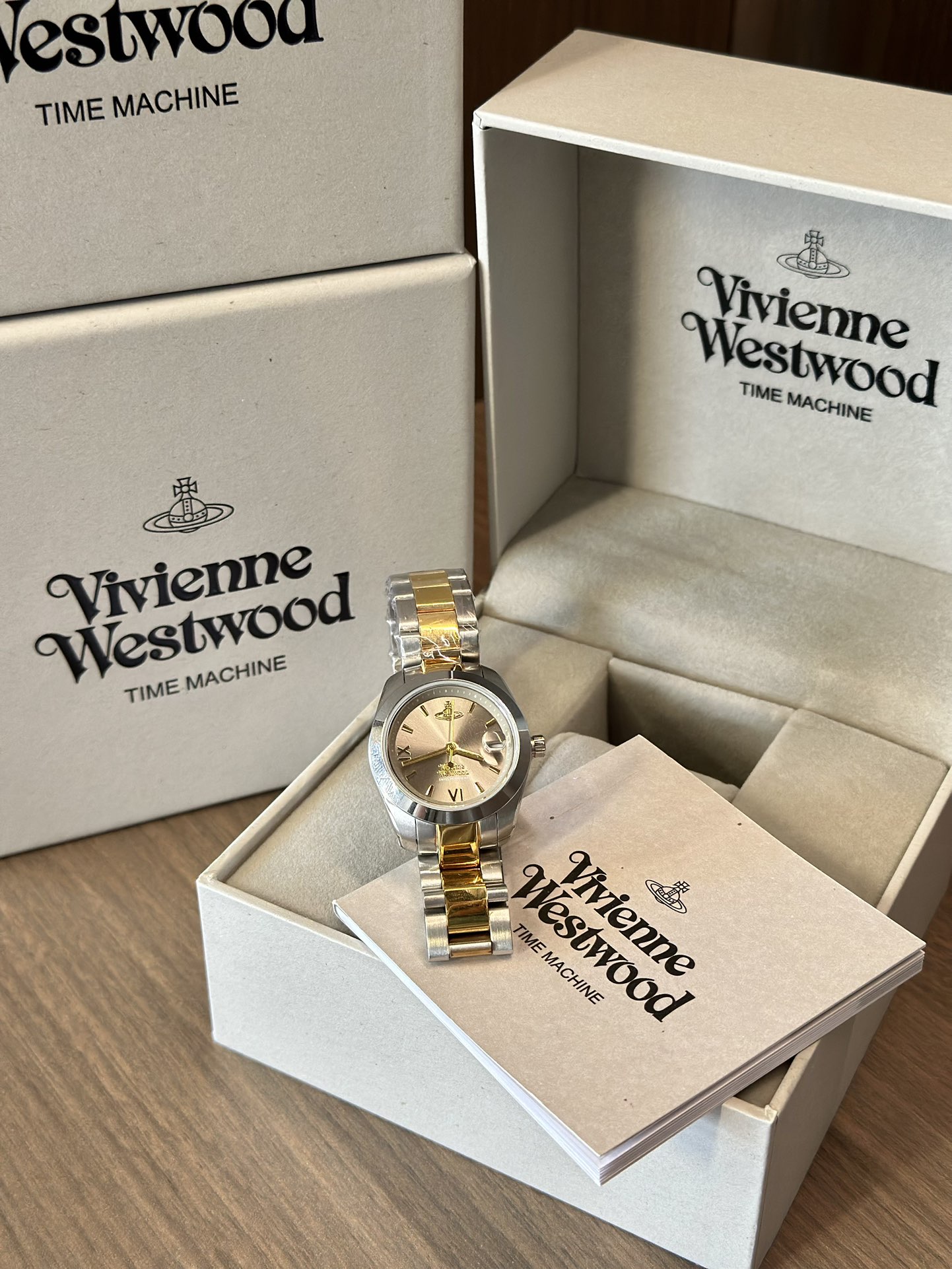 Two-Tone Gold and Brown - Comprehensive 5