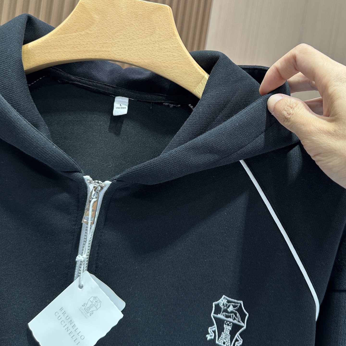   🆕🆕🆕BC 老钱风2025四季款连帽运动套装，高级定制 原单狠货，让你舒适体验、上身非常的赞 采用进