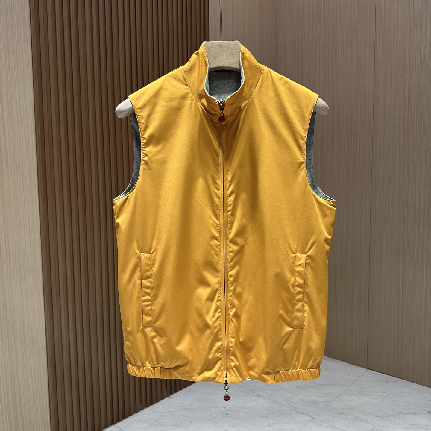 2025 Kiton Men’s Double-Faced Locomotive Vests and Wool Jackets Collection