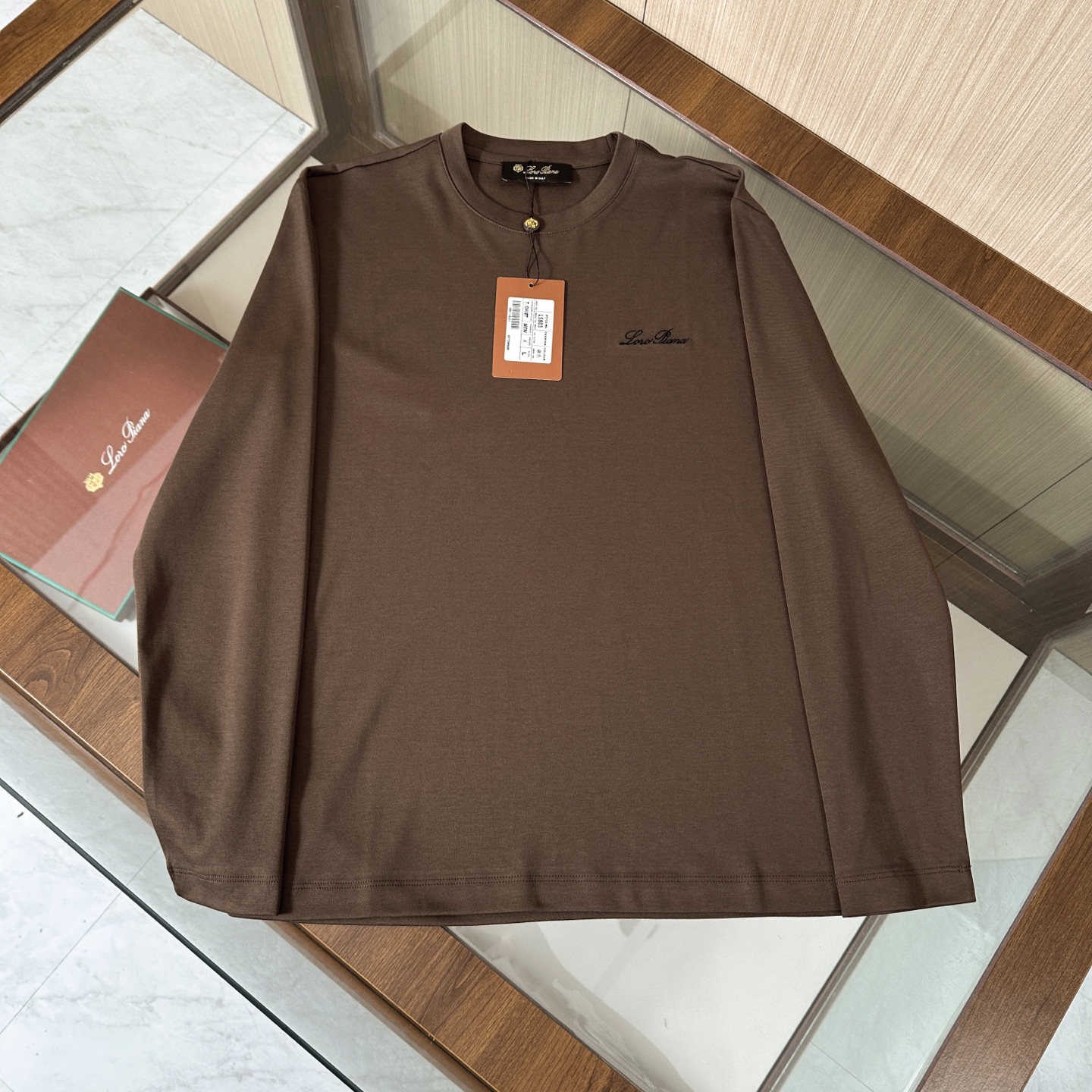 🆕🆕🆕诺悠翩雅 lP🆕 秋冬专柜新款 时尚休闲打底衫长袖T恤，精选进口面料高密液氨棉 ，精致原版logo