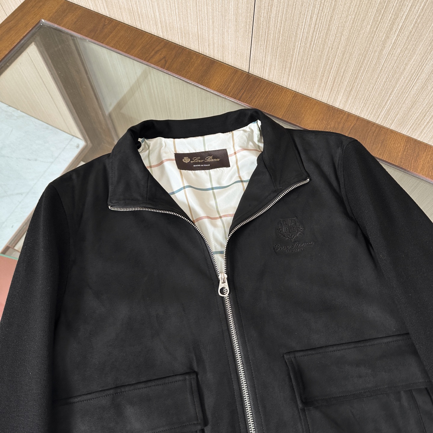 🆕🆕🆕 lP🆕诺悠翩雅 秋冬新款老钱风经典男士休闲立领夹克外套.！贸易公司渠道臻品，在面料选取和工艺方面