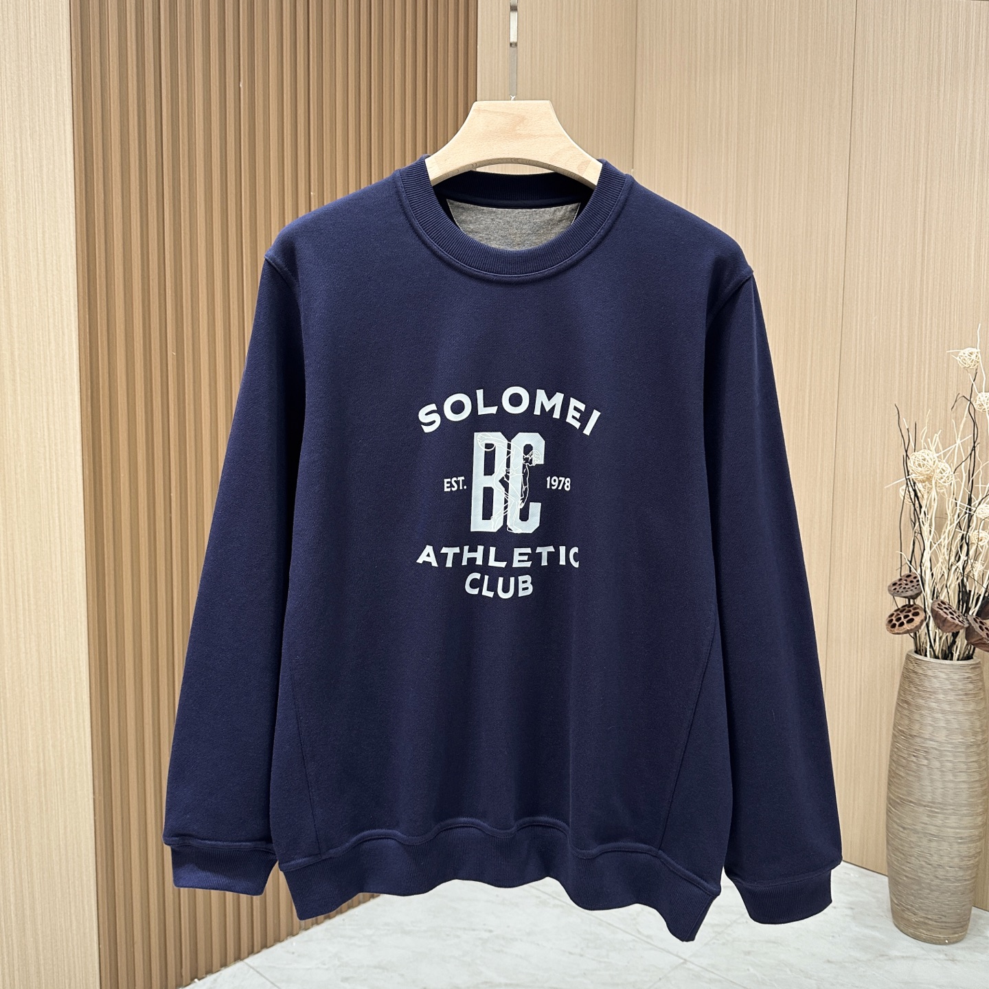 🆕🆕🆕 BrunelloCucinelli布鲁内洛．库奇内利 老钱新贵推荐！ 新款圆领卫衣，采用高支纯1