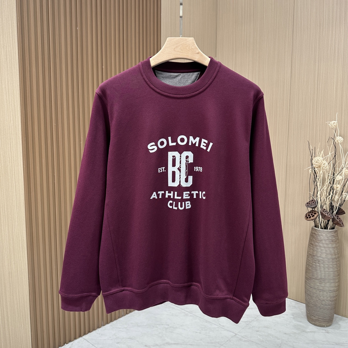 🆕🆕🆕 BrunelloCucinelli布鲁内洛．库奇内利 老钱新贵推荐！ 新款圆领卫衣，采用高支纯1