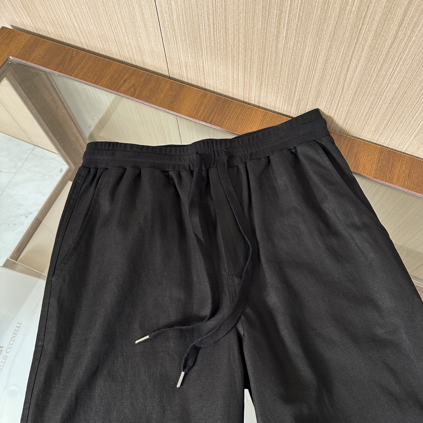 🆕🆕🆕BrunelloCucinelli布鲁洛 库奇内利 老钱新贵推荐！  秋季男士松紧腰直脚休闲裤 面