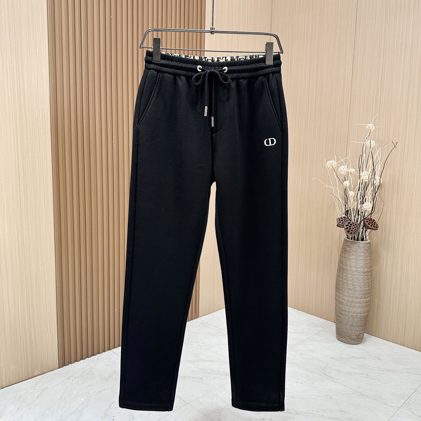 🆕🆕🆕【Dior】迪奥 秋冬新品时尚男士松紧腰休闲裤！奢华品牌字母LOGO设计！采用订制进口天丝➕羊毛面