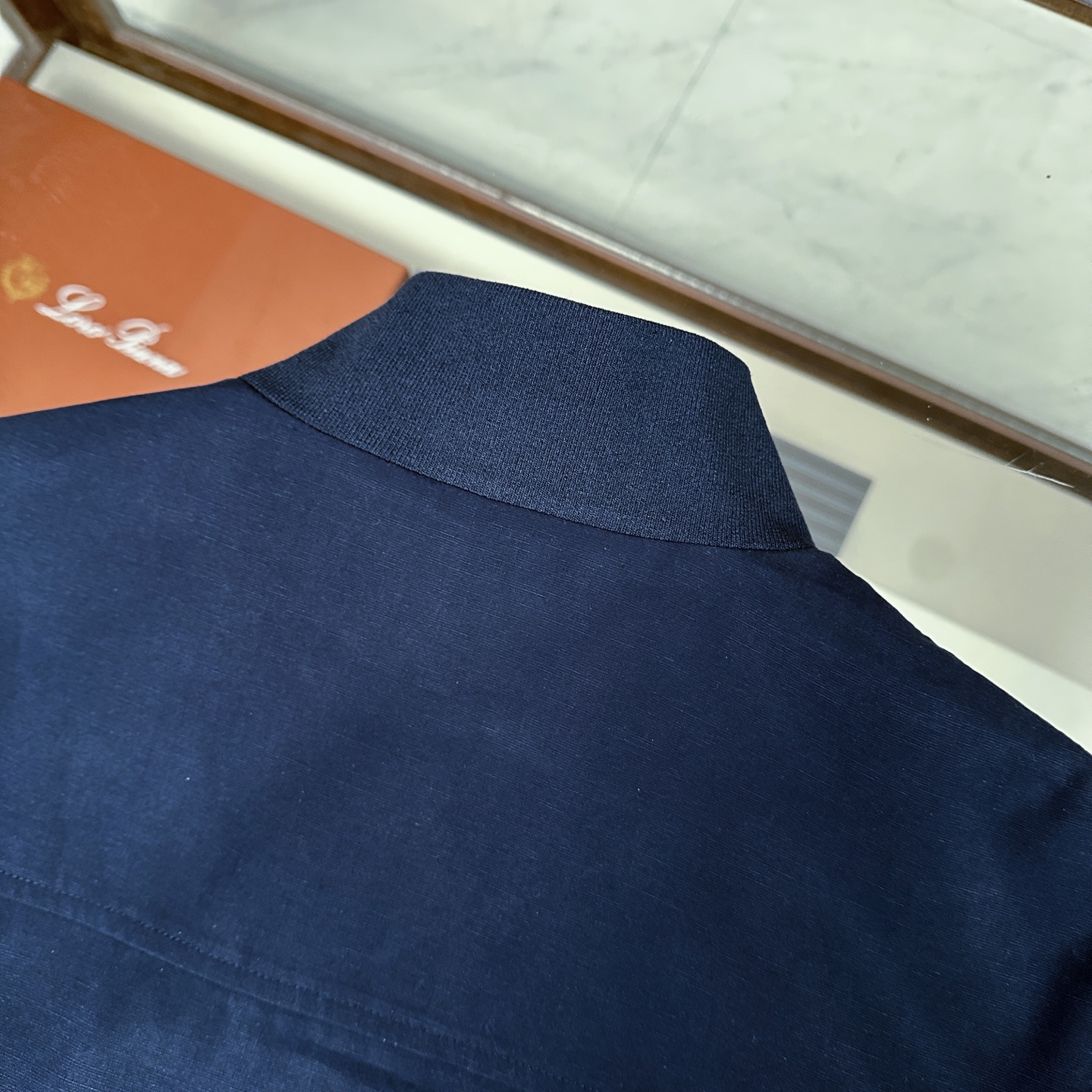 🆕🆕🆕【Loro Pina】诺悠翩雅 新品男士经典飞行员夹克外套、甄选优质亚麻纤维面料，解锁文艺腔调、经