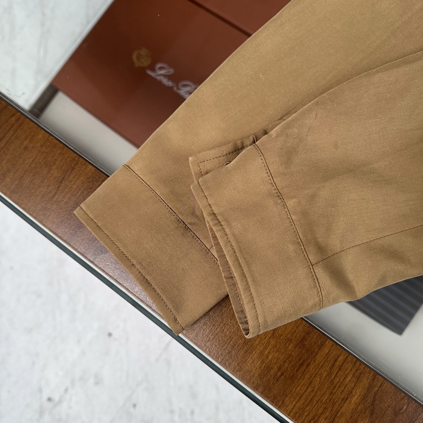 🆕🆕🆕【Zegna】杰尼亚 新款男士精选100%麻料工装夹克外套，触感极为柔软细腻，细节精湛考究，两侧对