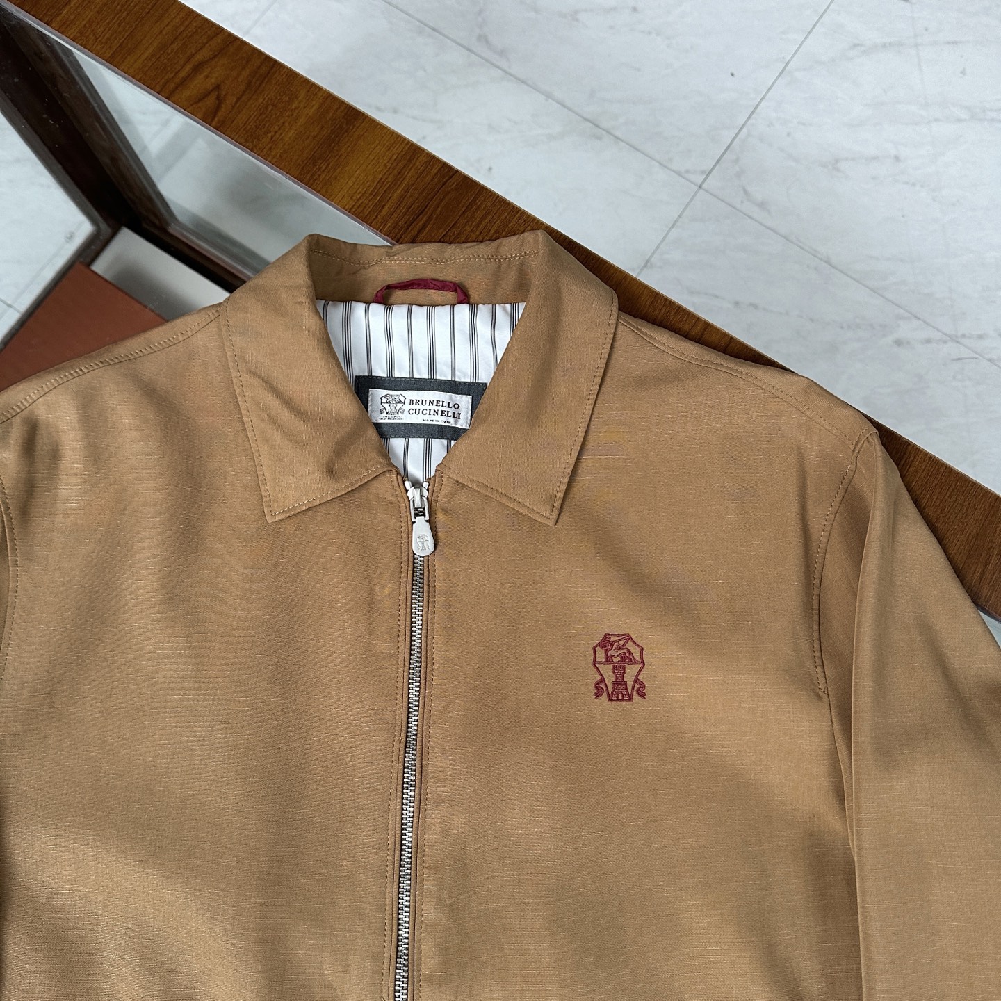 🆕🆕🆕【Brunello Cucinelli】 臻品甄选100%麻料夹克外套、于简约裁剪奢华匠艺、简约中