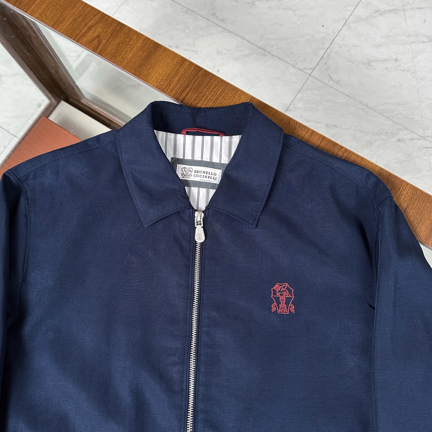 🆕🆕🆕【Brunello Cucinelli】 臻品甄选100%麻料夹克外套、于简约裁剪奢华匠艺、简约中