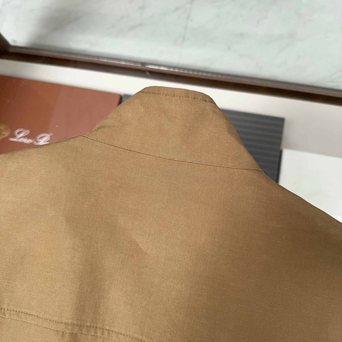 🆕🆕🆕【Loro Pina】诺悠翩雅 新品前襟翻盖口袋精选100%麻料夹克，#经典Loro piana格