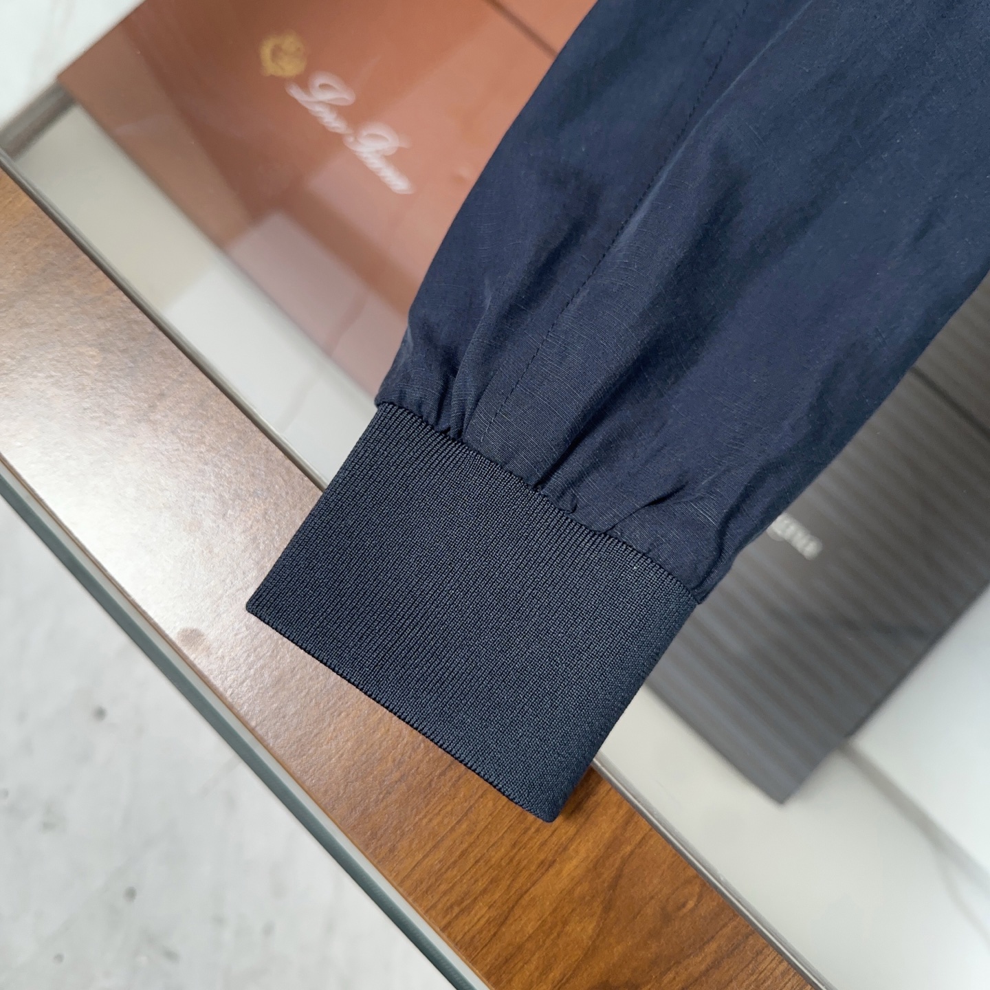 🆕🆕🆕【Loro Pina】诺悠翩雅 新品前襟翻盖口袋精选100%麻料夹克，#经典Loro piana格