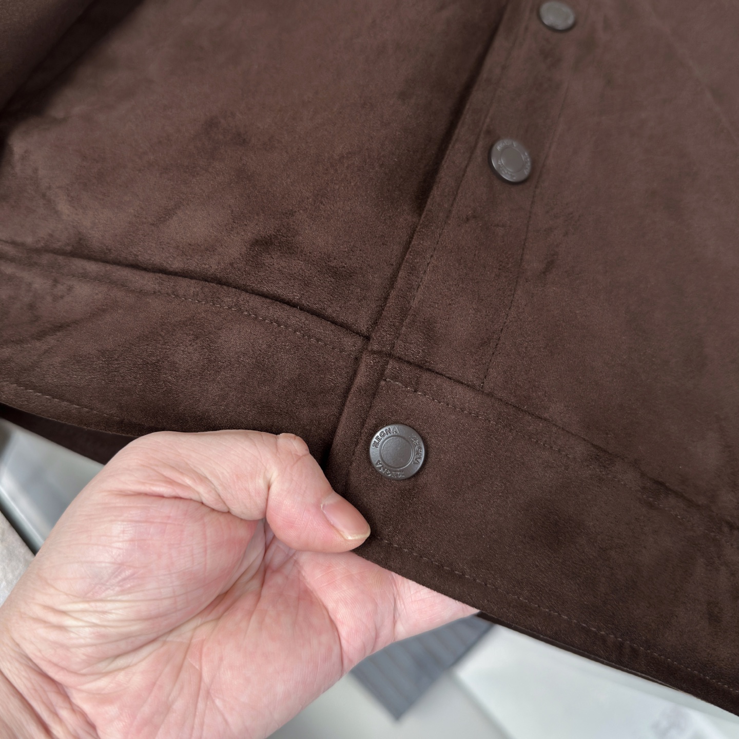 羽绒服 🆕🆕🆕 #新款上新 【Zegna 鹿皮绒夹克,内衬薄羽绒保暖不臃肿,单穿风度满满,轻盈保暖不压身,比普通夹棉更轻 羽绒服 🆕🆕🆕 #新款上新 【Zegna 鹿皮绒夹克,内衬薄羽绒保暖不臃肿,单穿风度满满,轻盈保暖不压身,比普通夹棉更轻