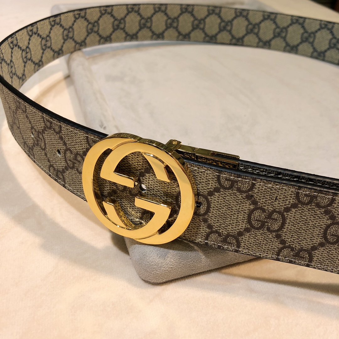 ＧＵＣＣＩ古琦新款配色双面两用3.8CM