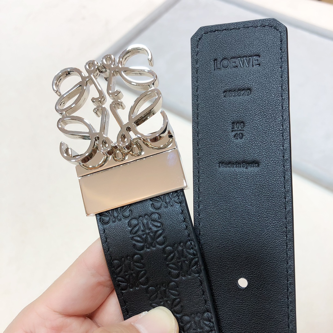Loewe Male Belts: Luxury “King of the Belt” with Original Factory Leather - 图片 3