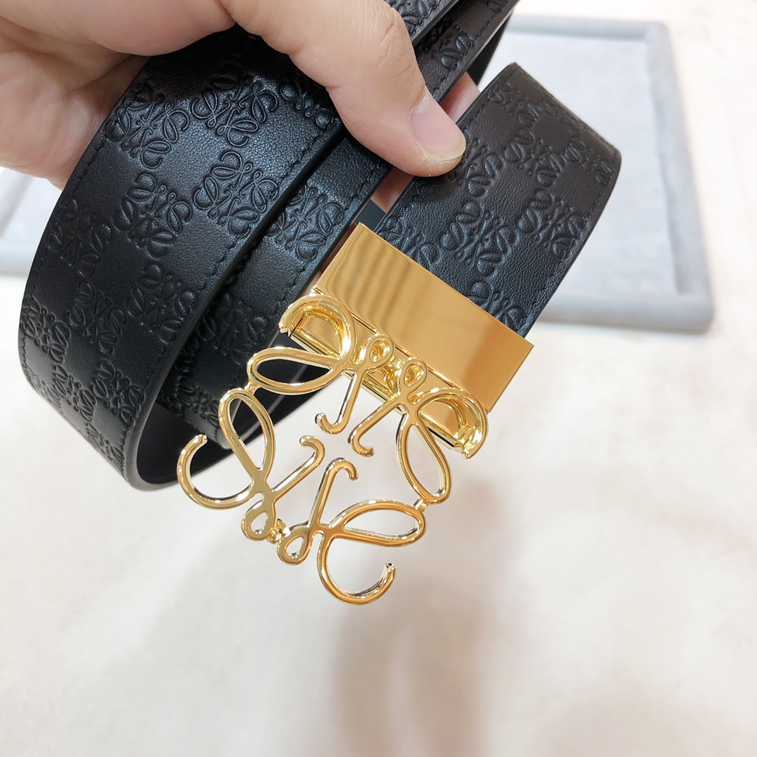 Luxury Loewe Male Belts: King of the Belt with Original Factory Leather - 图片 4
