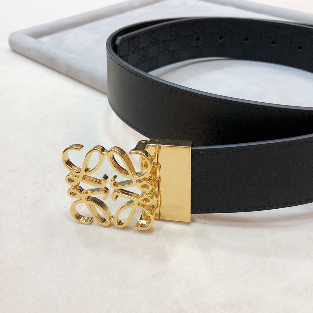 Luxury Loewe Male Belts: King of the Belt with Original Factory Leather - 图片 7