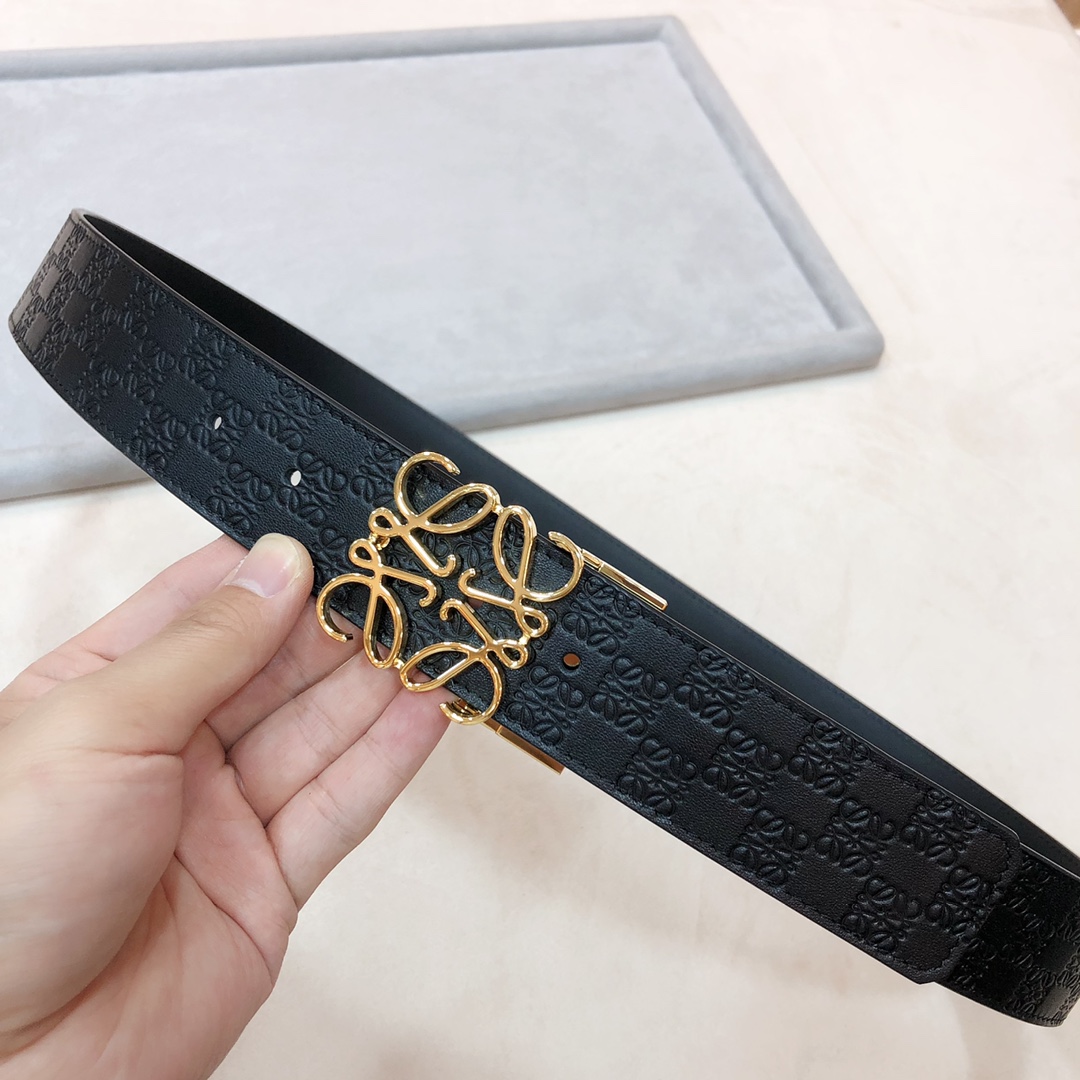 Luxury Loewe Male Belts: King of the Belt with Original Factory Leather - 图片 5