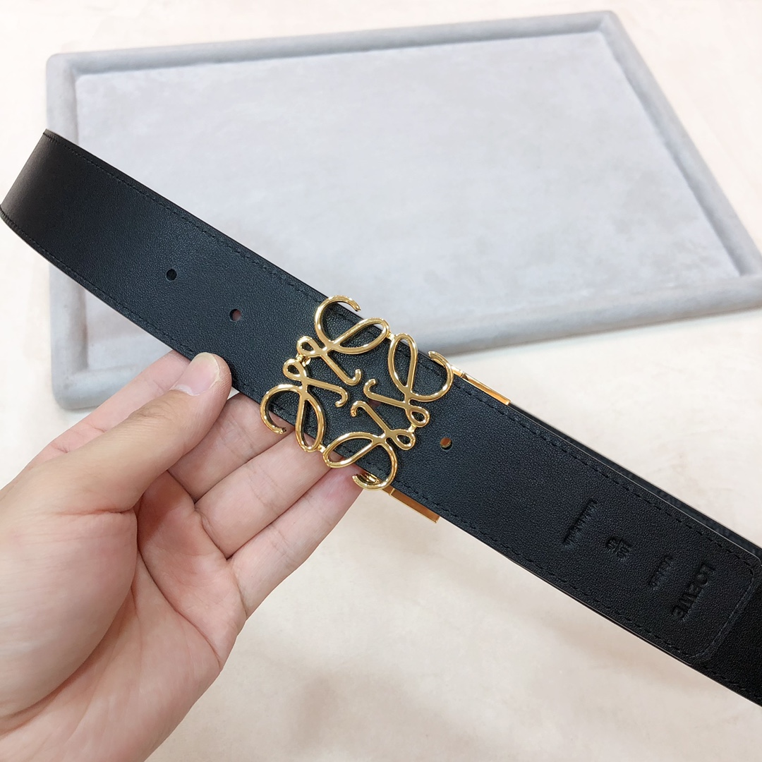 Luxury Loewe Male Belts: King of the Belt with Original Factory Leather - 图片 8