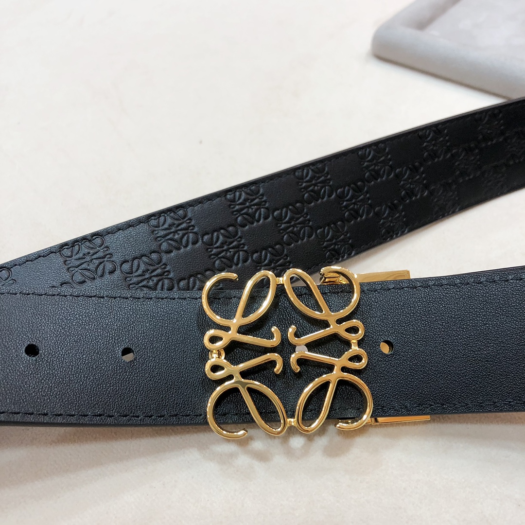 Luxury Loewe Male Belts: King of the Belt with Original Factory Leather - 图片 9