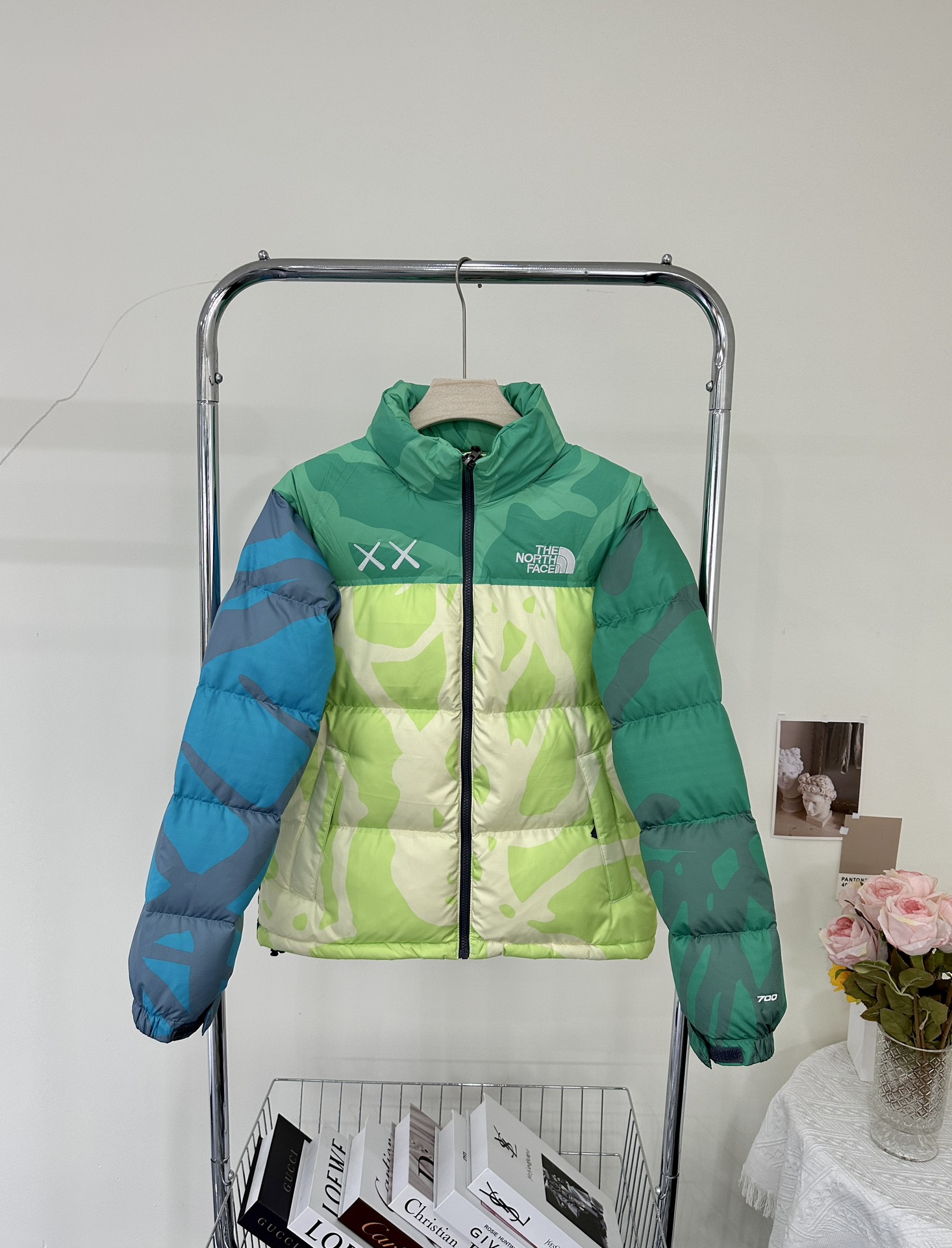 绿色 TNFx KAWS 北面联名96款