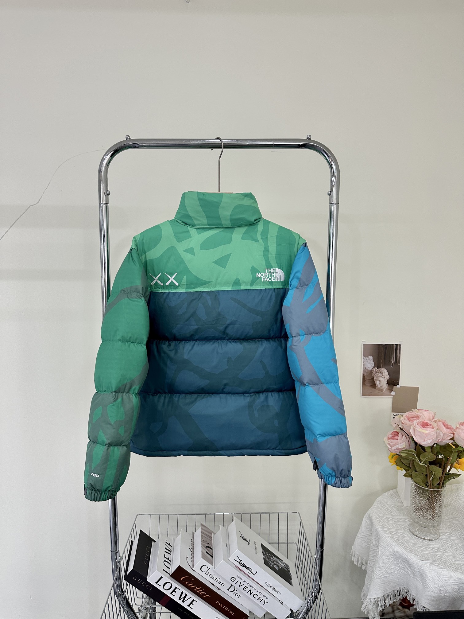 绿色 TNFx KAWS 北面联名96款