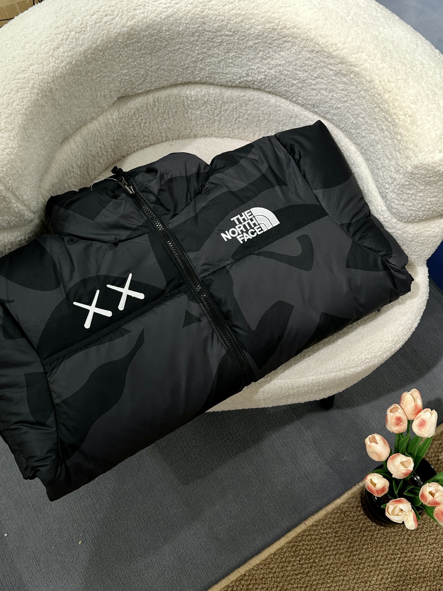 黑色 TNFx KAWS 北面联名96款