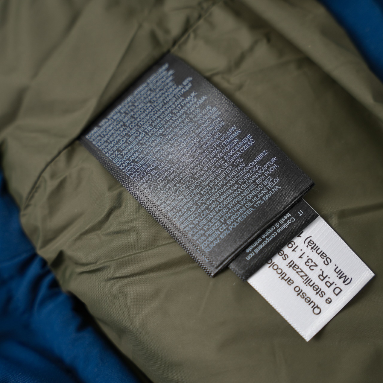 TNF北面1996大标羽绒服・グリーンブルー・S-XXL対応