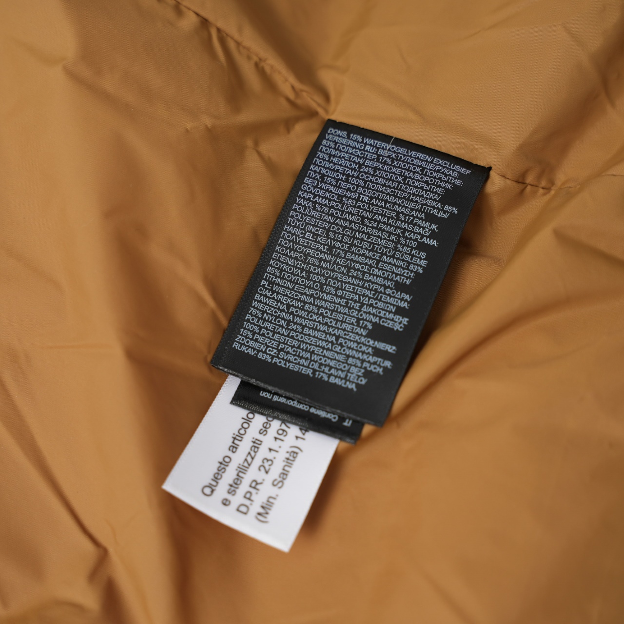 TNF 北面 1996大标羽绒服 小麦色 S-XXL