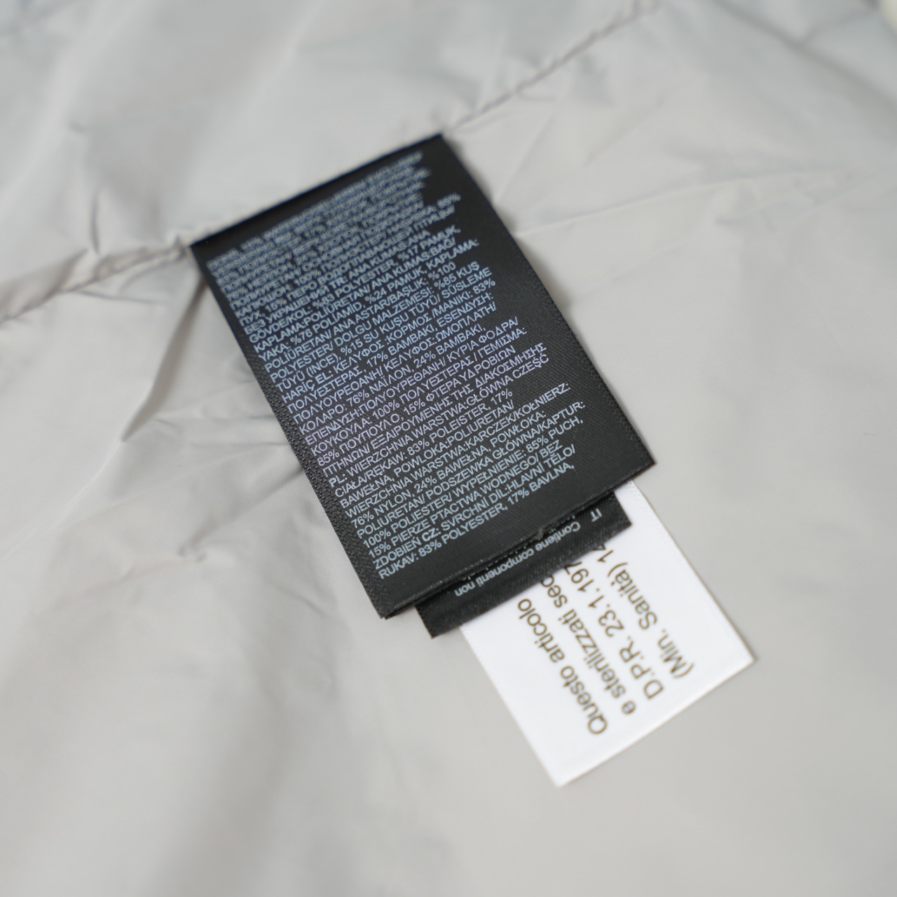 TNF北面1996大标羽绒服・灰白・S-XXLサイズ対応