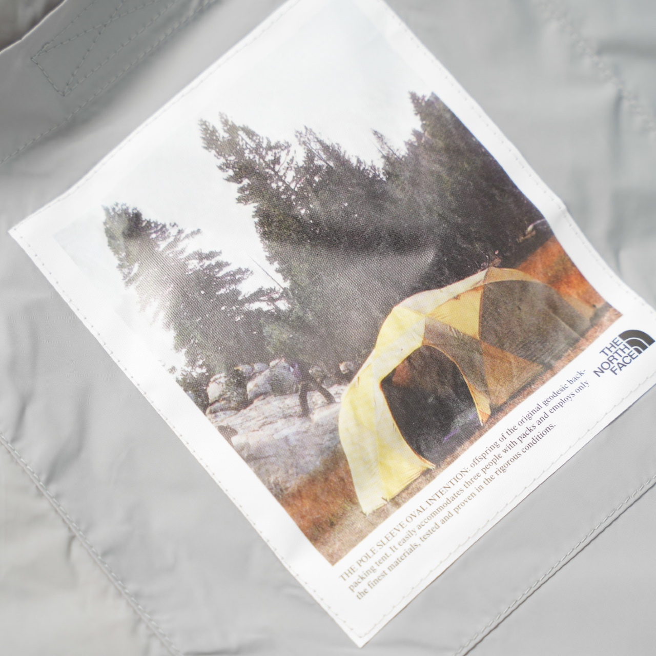 TNF北面1996大标羽绒服・灰白・S-XXLサイズ対応