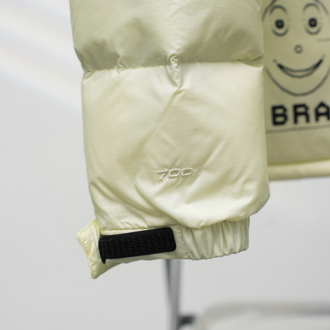 THE NORTH FACE 96 脳死亡 コラボ ダウンジャケット 黄色 保温性抜群