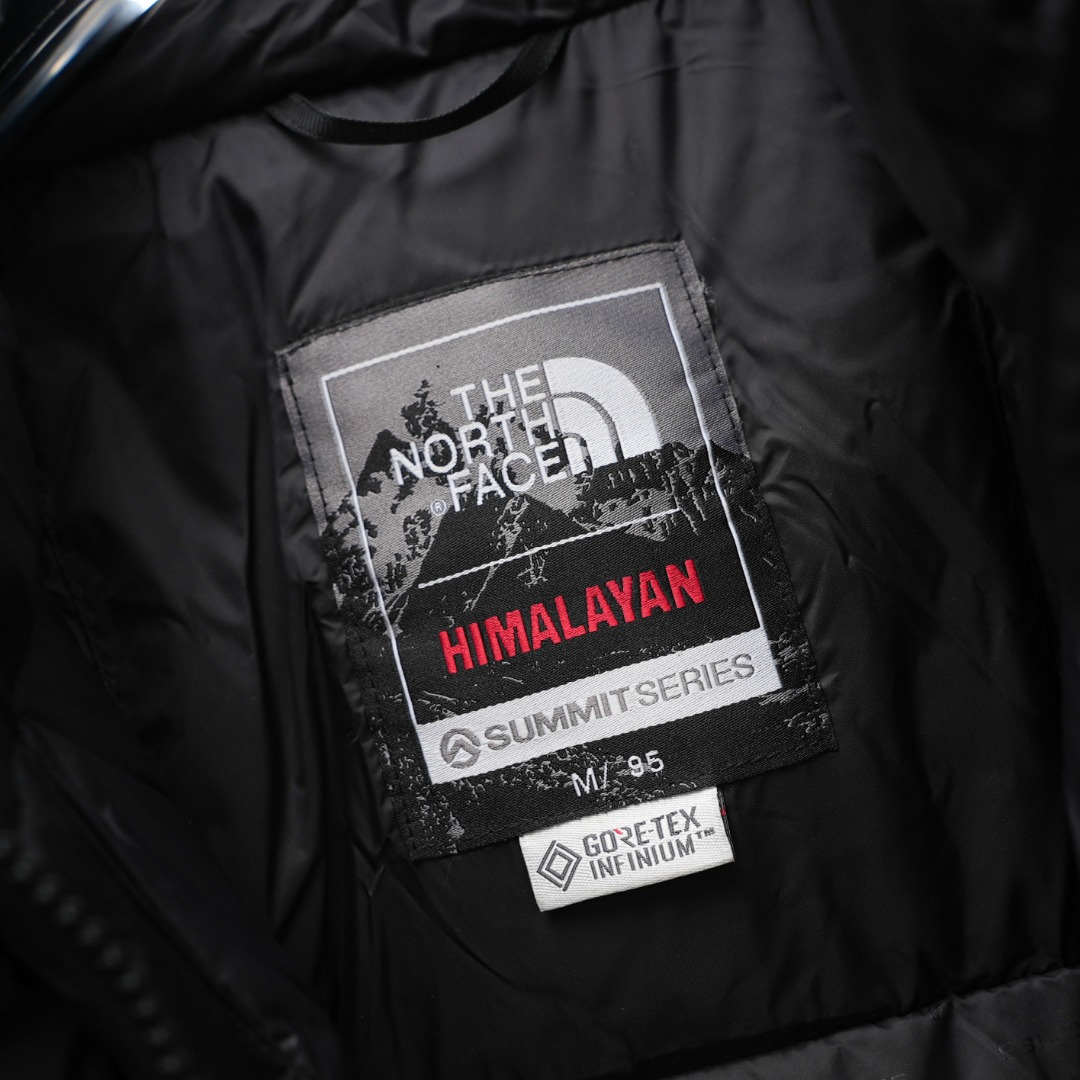 TNF 北面 ダブルジップ ロングダウンコート ブラック XS-XXL