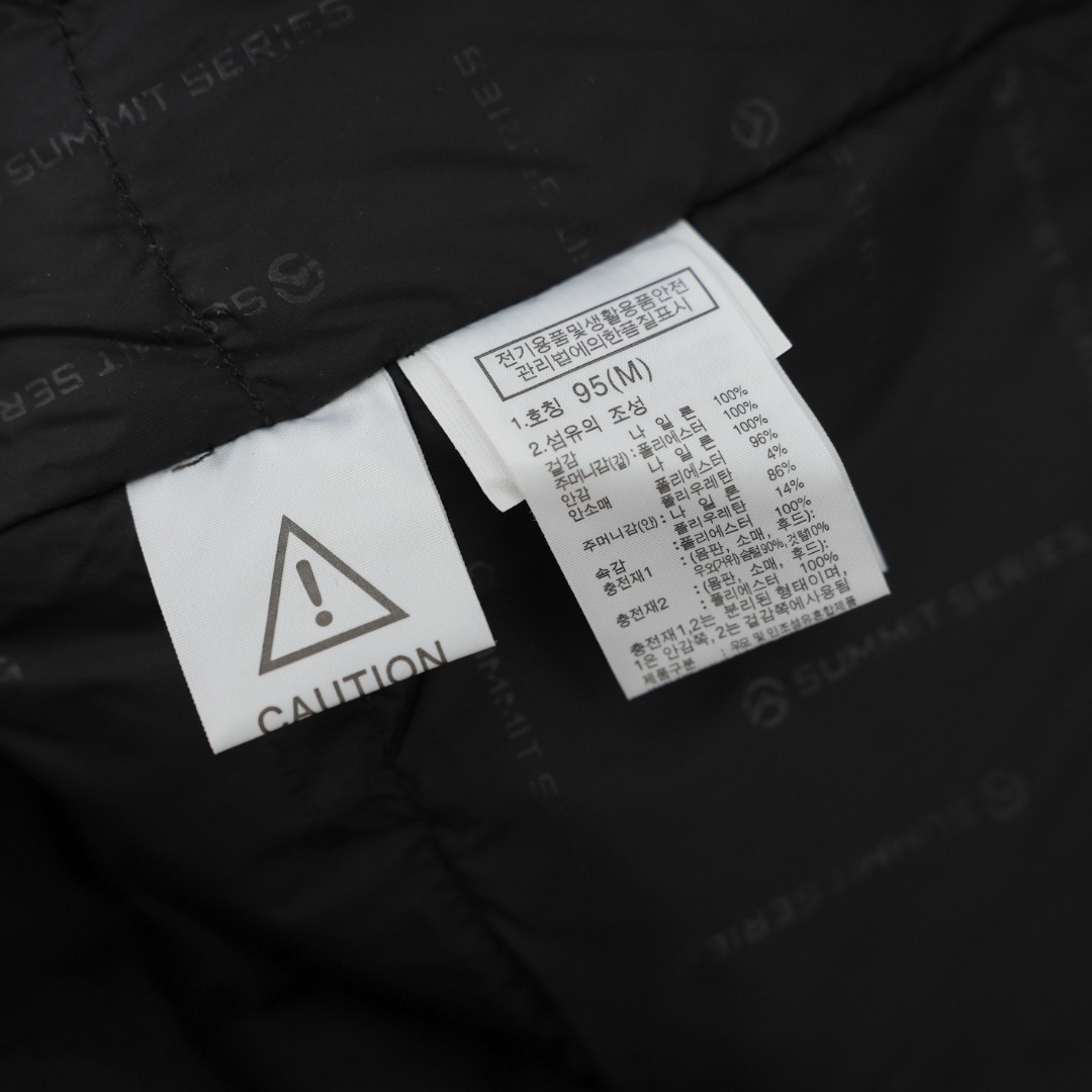 TNF 北面 ダブルジップ ロングダウンコート ブラック XS-XXL